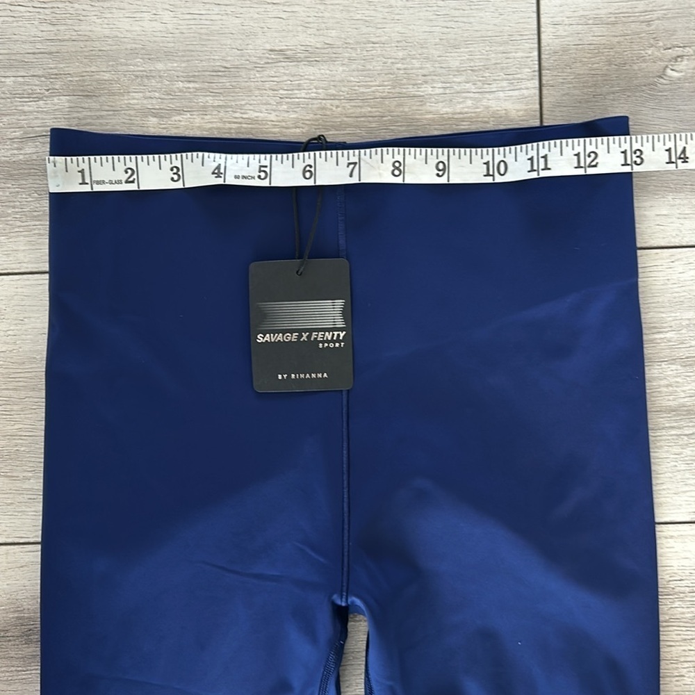Savage X Fenty blue leggings size medium NWT - Picture 5 of 11